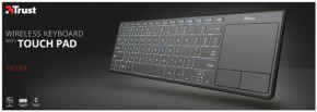  Trust Theza Wireless Keyboard with touchpad RU (22689) 4