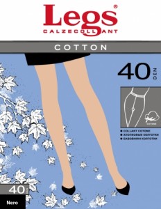    Legs Cotton 600 40 .1/2 Nero (0)