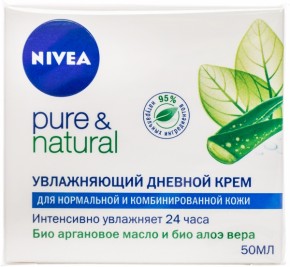    Nivea Pure&Natural      50  (7319470012165)