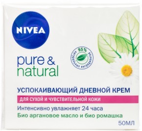    Nivea Pure&Natural      50  (7319470012196)