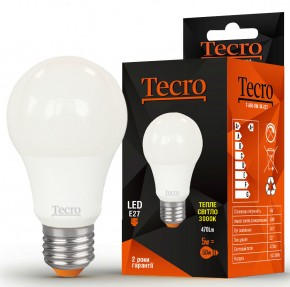 LED  Tecro T-A60-5W-4K-E27 5W E27