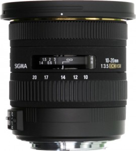  Sigma 10-20mm/3.5 EX DC HSM Canon