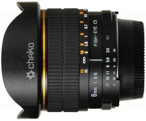  Chako 8mm Fisheye for Canon