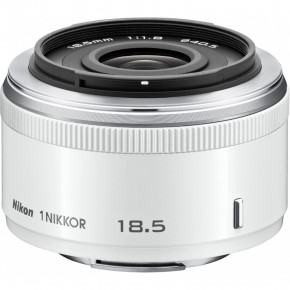  Nikon 1 Nikkor 18.5mm f/1.8 White (JVA102DB) 3