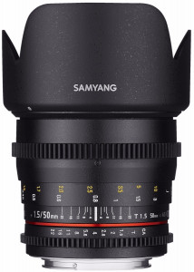  Samyang 50 mm T1.5 AS UMC VDSLR for Canon