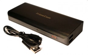   FrimeCom 5SI-BK Real 10000mAh 2 USB