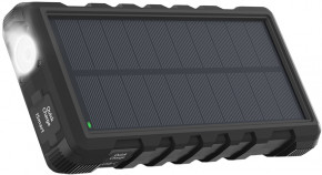   RavPower Power Bank 25000mAh Solar Charger Black (RP-PB083)