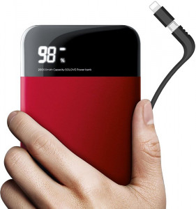   Solove A5 Power Bank 20000 mAh Red 8