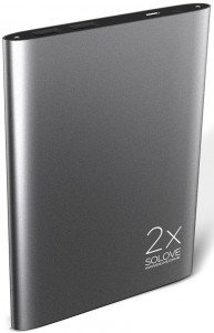    Solove A8 Portable Metallic 20000mAh Grey (0)