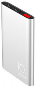   Solove A9s Portable Metallic Power Bank 10000mAh Silver