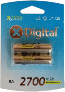   X-Digital HR06 2700mAh HR6 2700 C2 (0)