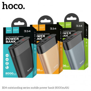   Power bank HOCO 8000mAh B34 outstanding series mobile  5