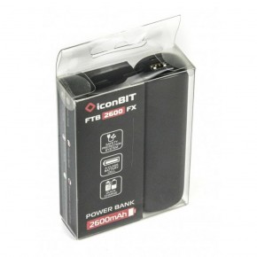   iconBIT 2600mAh USB1 5V/1A (FTB 2600 FX) 3
