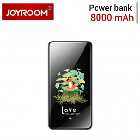   Power Bank 8000 mAh Joyroom PT-D02 Power Bank with painting on glass Dull Fox
