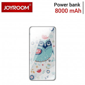   Power Bank 8000 mAh Joyroom PT-D02 Power Bank with painting on glass Owl