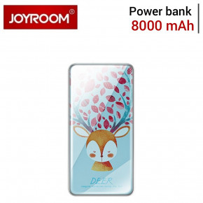   Power Bank 8000 mAh Joyroom PT-D02 Power Bank with painting on glass Sika Deer