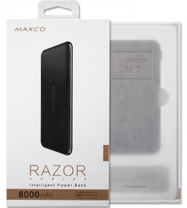    Maxco Razor Type-C 8000mAh Black (335409) 5