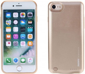    Remax Energy Jacket With Case iphone7 2400 mAh Gold (1)