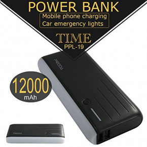    Power Bank Proda PPL-19 12000 mAh Black (1)