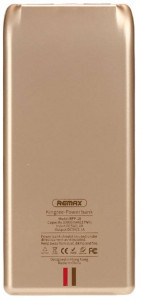   Remax Power Bank Kincree Series 10000 mah Gold 3