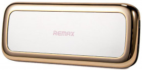   Remax Power Bank Mirror 5500 mah Gold