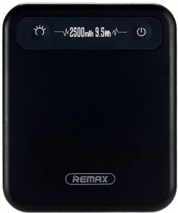   Remax Power Bank Pino Series 2500 mah Black