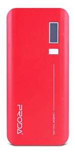   Remax Proda V10i LCD Power Box 20000 mAh Red