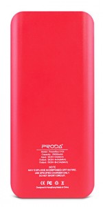   Remax Proda V10i LCD Power Box 20000 mAh Red 3
