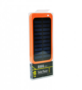   Solar Slim 1USB 6000 mAh Orange 3