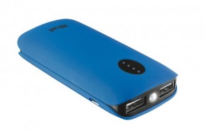    Trust Leon Power Bank 5200 Portable Charger Blue (20382)