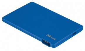   Trust Power Bank 2200T Ultra-thin Charger Blue (20914) 3