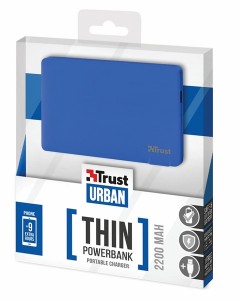   Trust Power Bank 2200T Ultra-thin Charger Blue (20914) 5