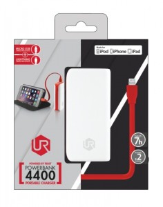   Trust Power bank 4400 with lightning cable White (20271) 4