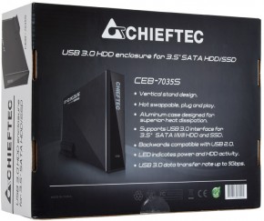   HDD Chieftec External Box (CEB-7035S) 8