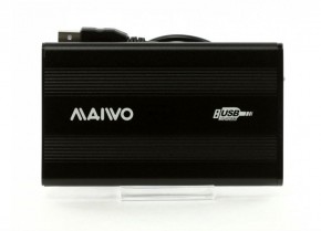   Maiwo USB 2.0 SATA 2.5 Black (K2501A-U2S)