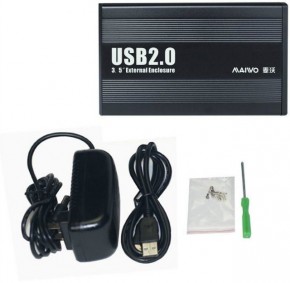    Maiwo K3502-U2S black Sata USB2.0 (2)