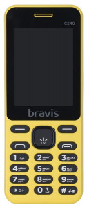    Bravis C246 Fruit Dual Sim Yellow (0)