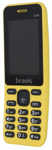    Bravis C246 Fruit Dual Sim Yellow (1)