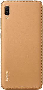 Huawei Y6 2019 Brown Faux Leather 3