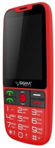   Sigma Mobile Comfort 50 Elegance Red 4