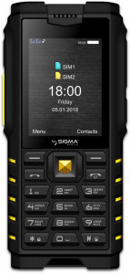   Sigma mobile X-style DZ68 Black-Yellow