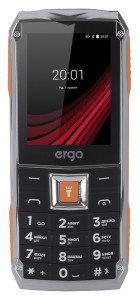   Ergo F246 Shield Dual Sim black/orange