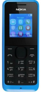   Nokia 105 Dual Sim Cyan (A00025709)