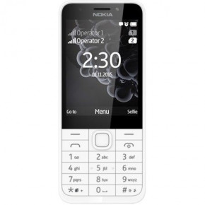   Nokia 230 Silver White