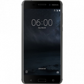   Nokia 6 32GB Dual Sim Matte Black
