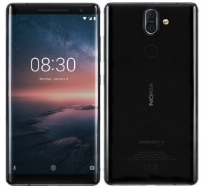  Nokia 8 Sirocco Black 3