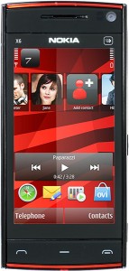 Nokia X6 Black Red