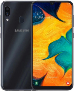  Samsung Galaxy A30 SM-A305 Black (SM-A305FZKUSEK)