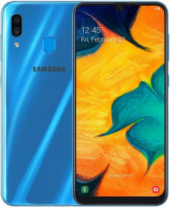  Samsung Galaxy A30 SM-A305 Blue (SM-A305FZBUSEK)