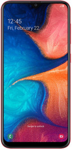   Samsung SM-A205F Galaxy A20 3/32 Duos ZRV Red (SM-A205FZRVSEK) (0)